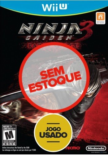 Ninja Gaiden 3: Razors Edge - WiiU ( Usado )